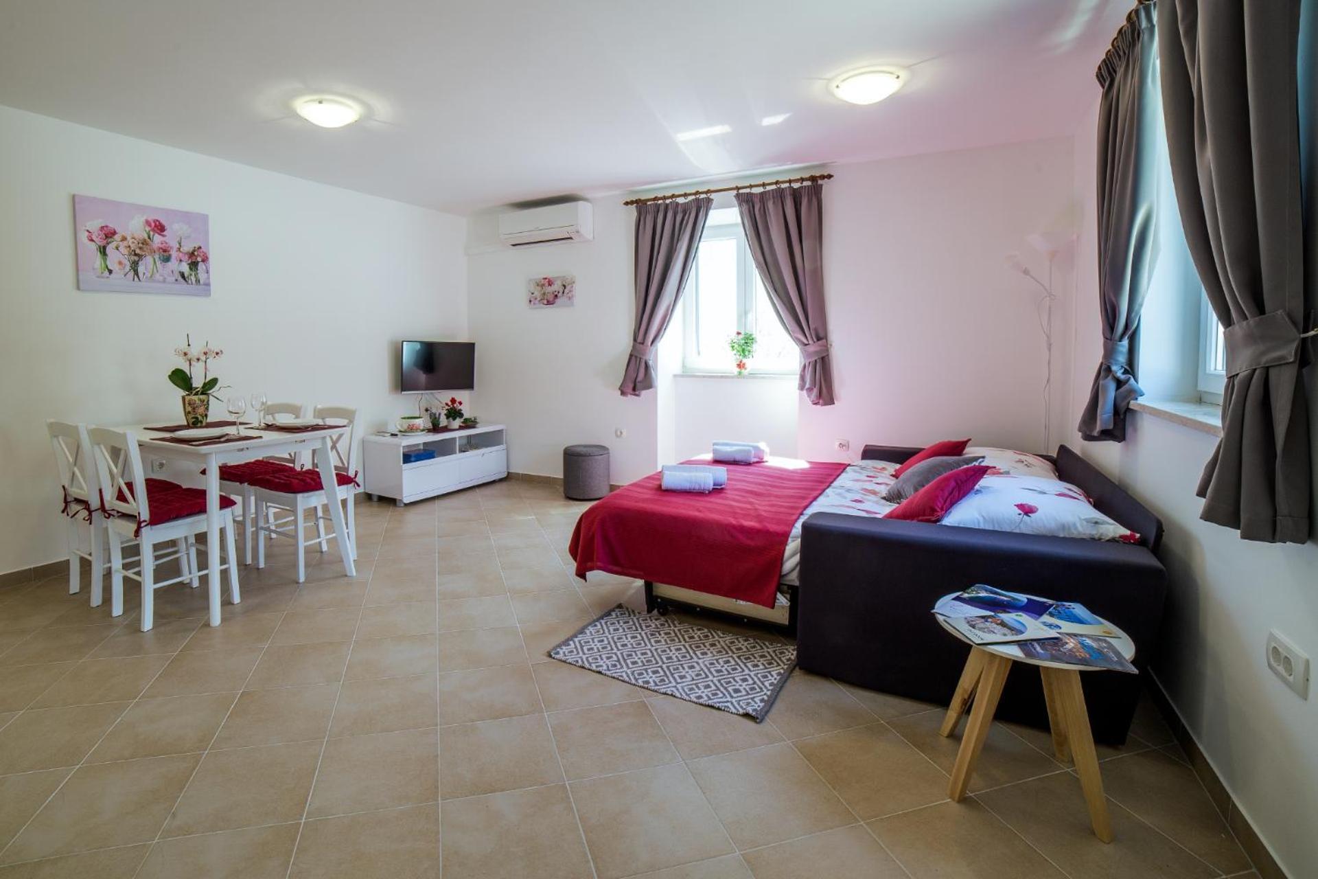 Apartment Podini Brsec Ngoại thất bức ảnh
